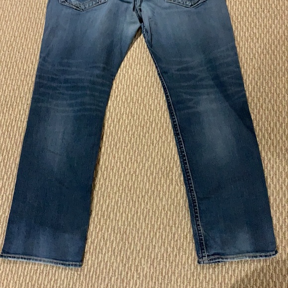men’s silver jeans - Picture 11 of 14